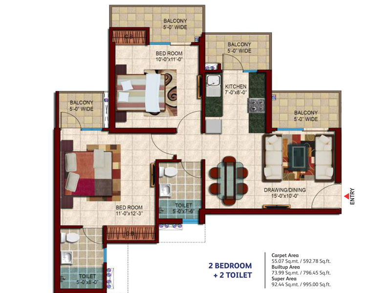 Nirala Estate Phase 2 Floor Plan